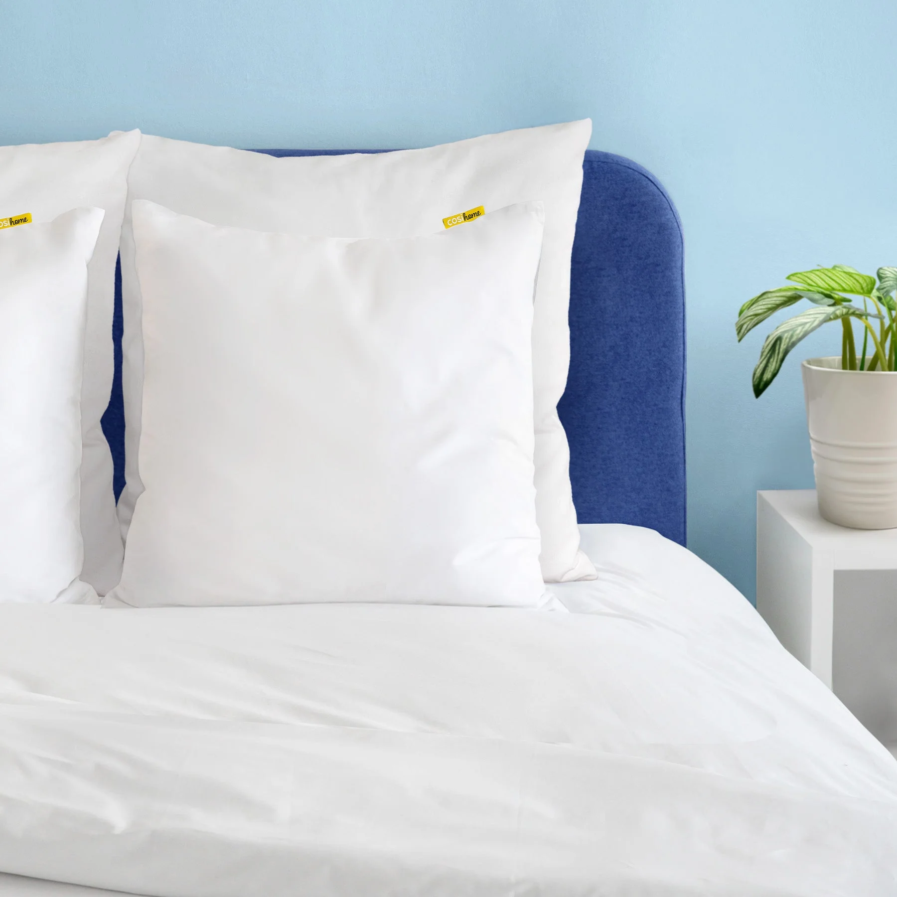 80 x 50 cm Yellow Cooling Pillow Case - 2 Pack - Image 3