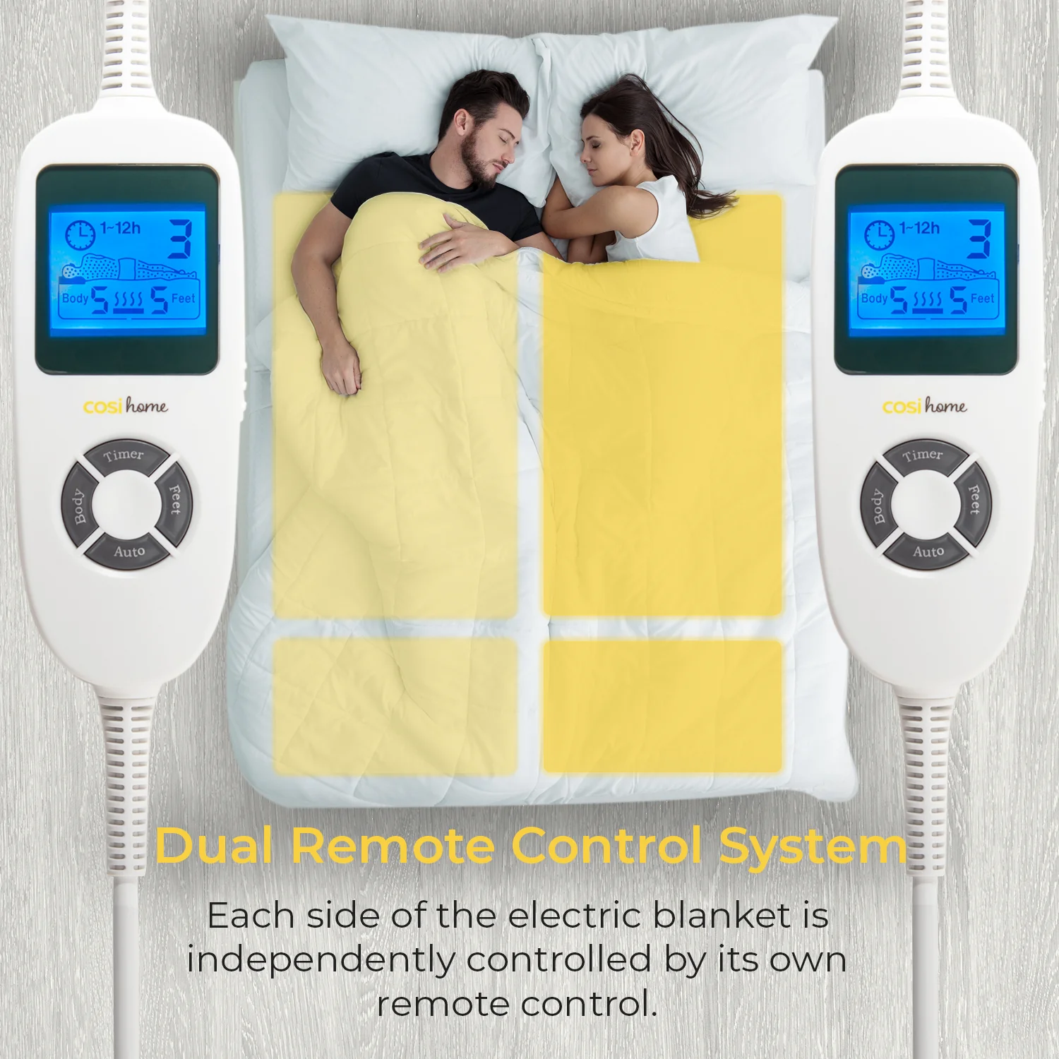 Dual Control Electric Blanket - Double Size - Image 7