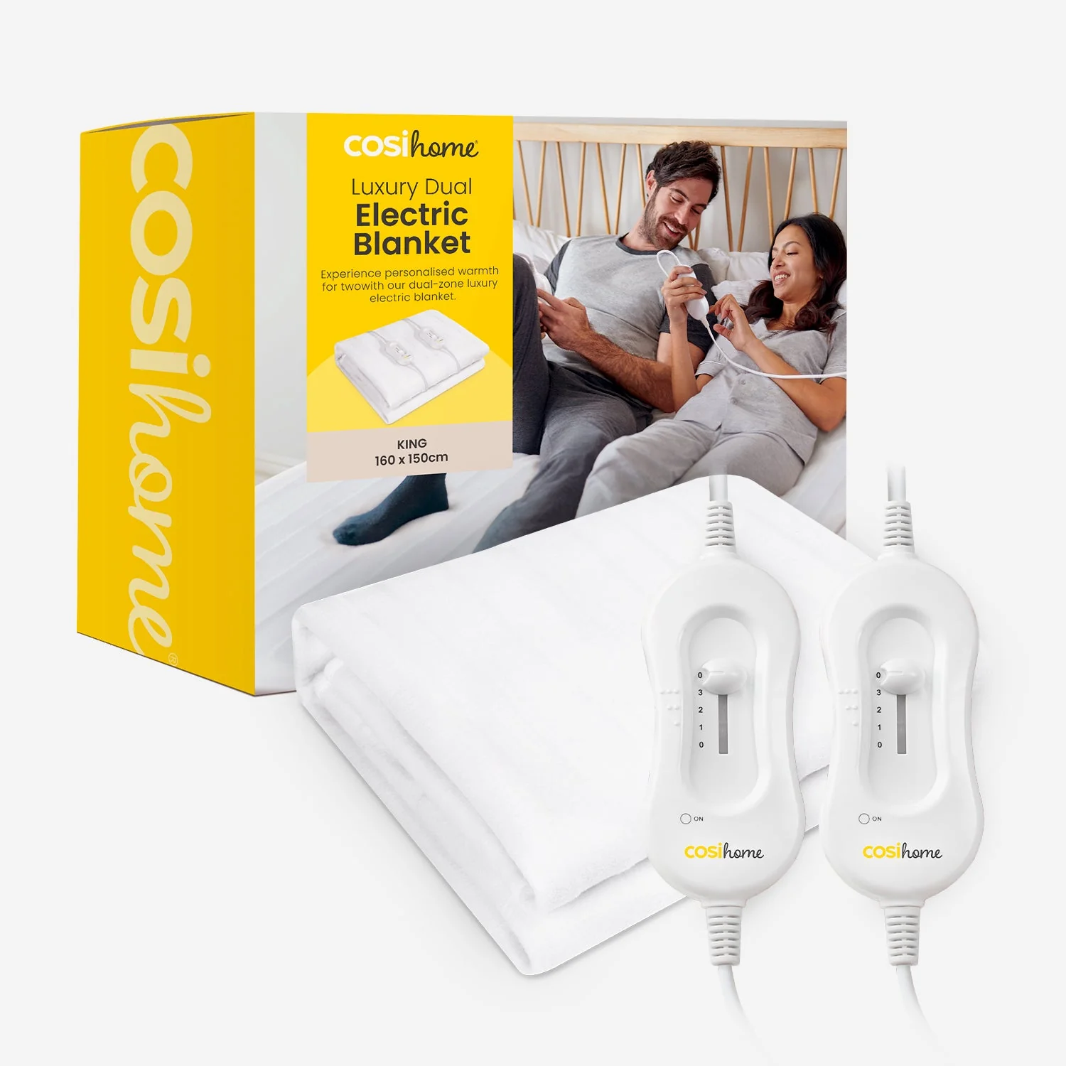 Dual Control Electric Blanket - King Size - Image 3