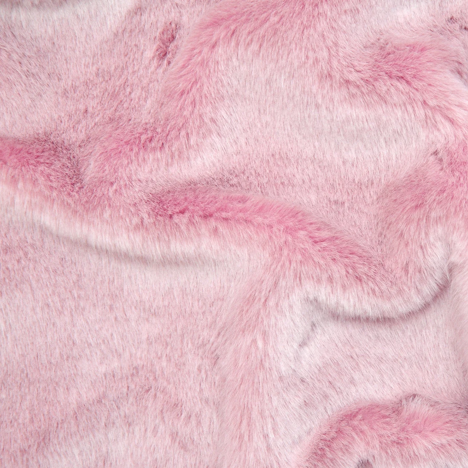 Luxury Faux Fur Electric Heated Throw - Pink - Image 3