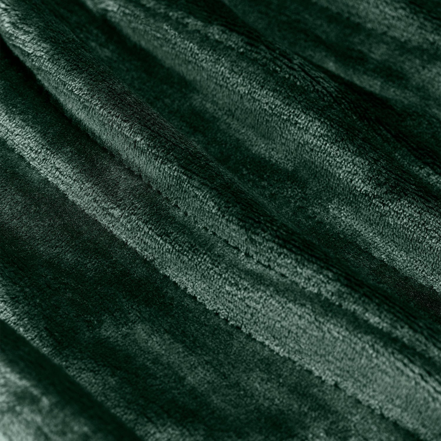 Fleece Electric Heated Throw - British Racing Green - Image 3