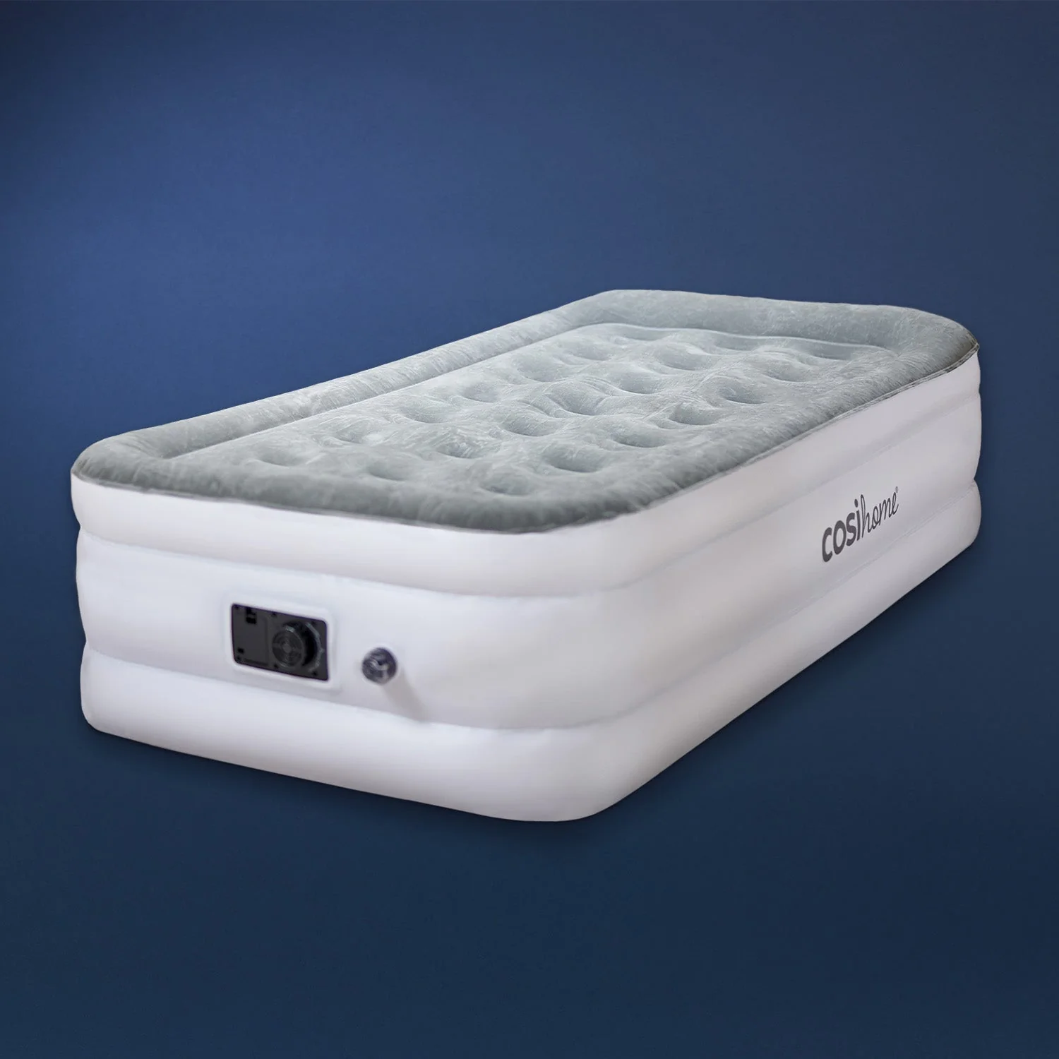 Single Size Air Bed - Built-in Electric Pump and Pillow - Image 3