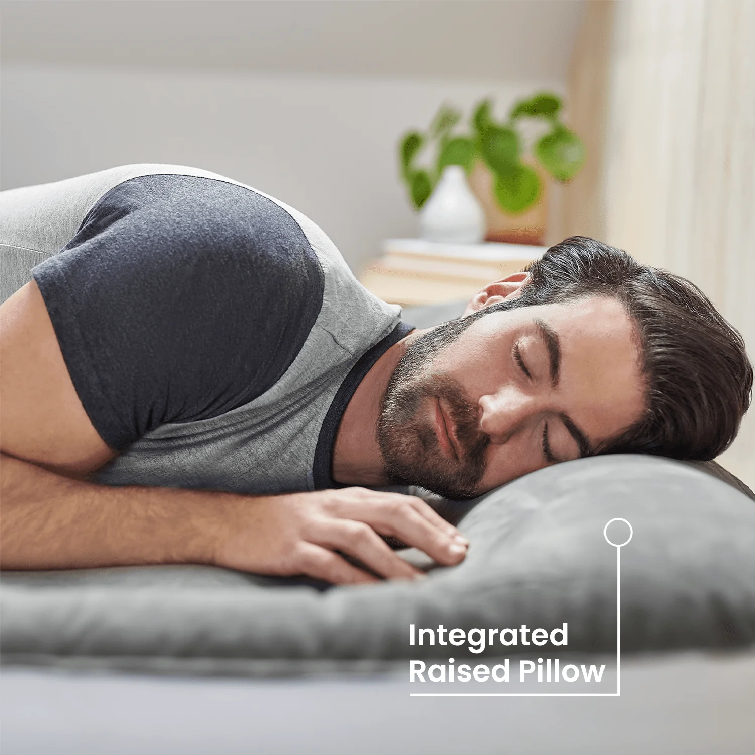 Single Size Air Bed - Built-in Electric Pump and Pillow - Image 7
